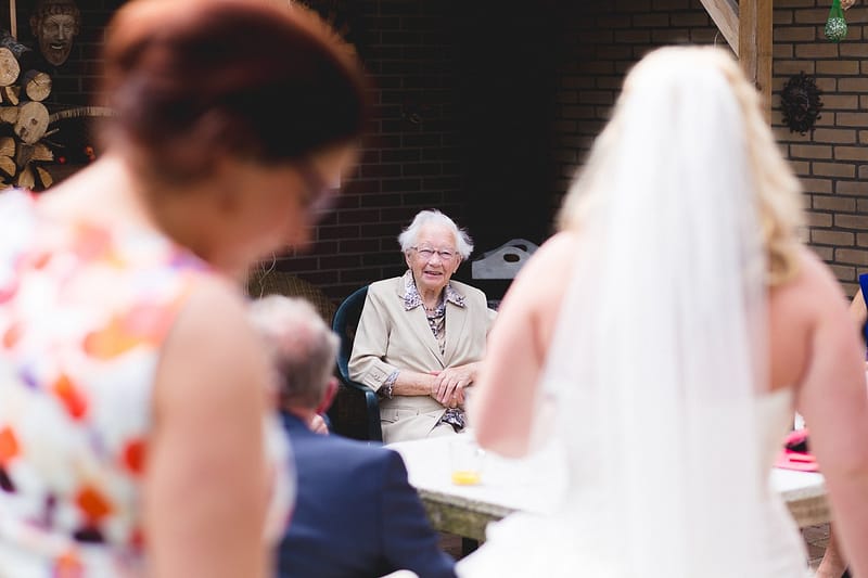 oma bruidspaar