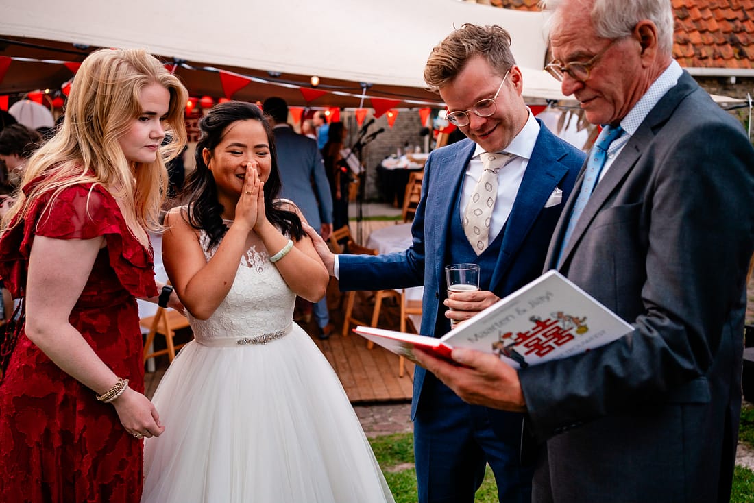 intieme momenten op een trouwdag
