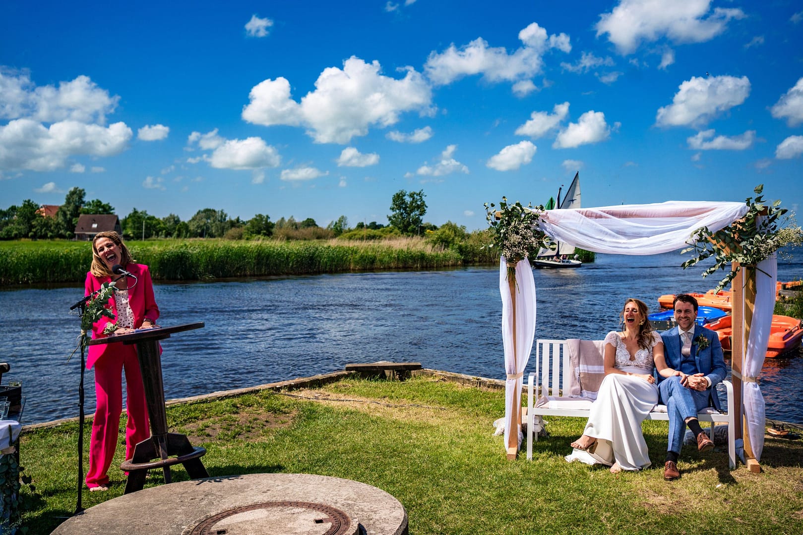 pean nes akkrum friesland zeilschool trouwen