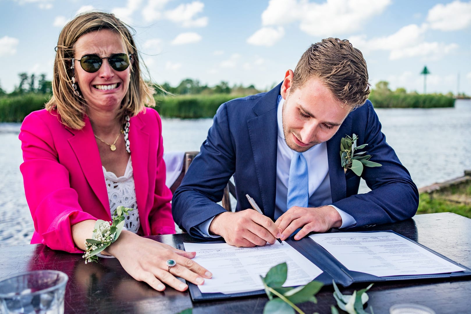 Juul + Laurens - Trouwen bij de Pean - Friesland