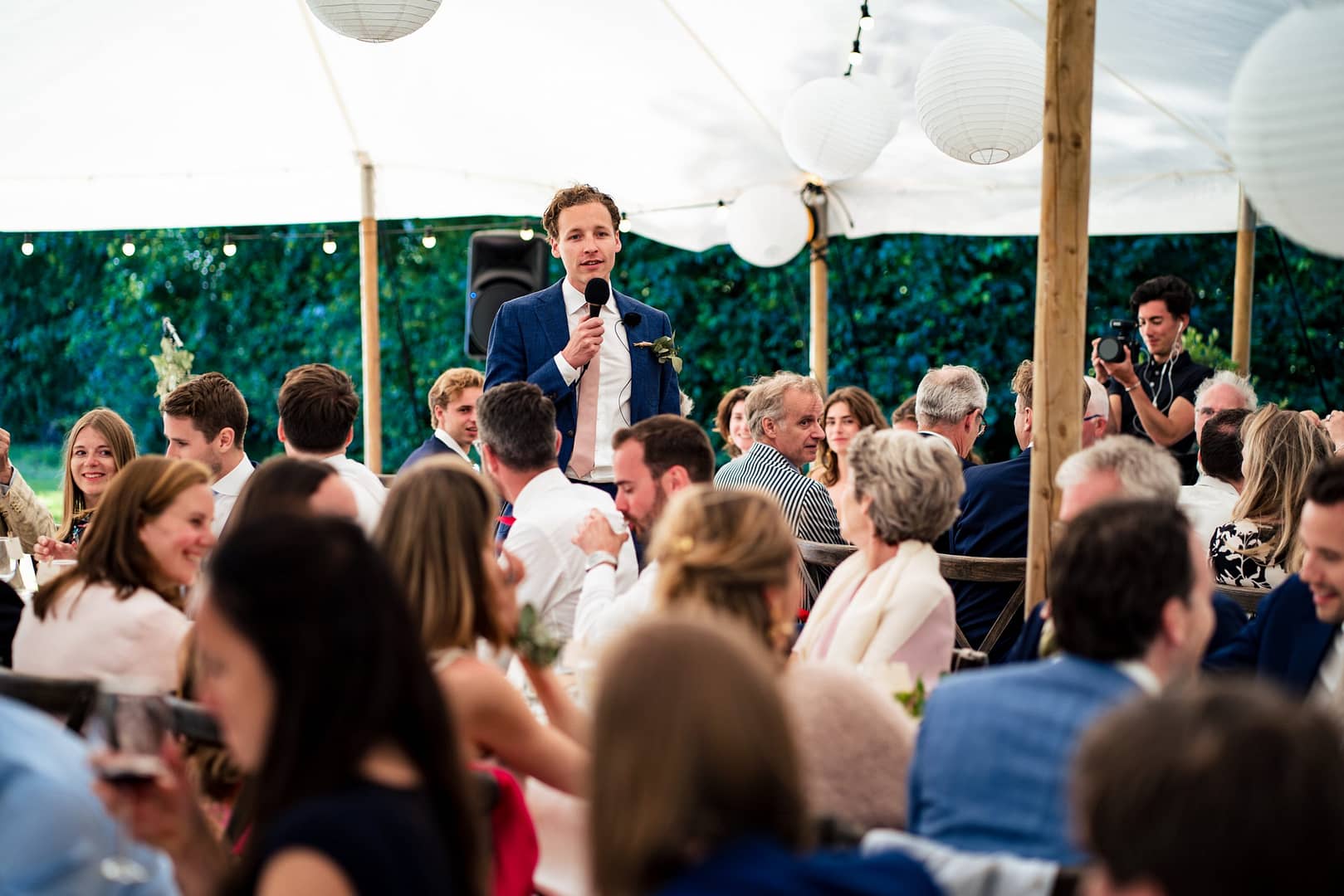 speech trouwen tent