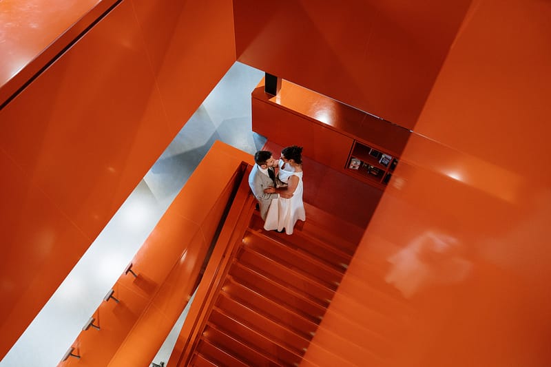 trouwen oranje